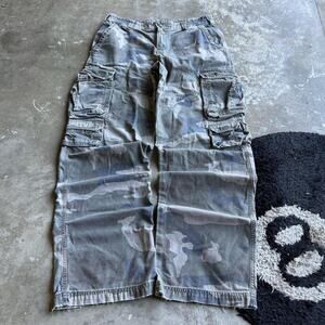 Y2K Vintage Baggy Camo Cargo Supply Pants